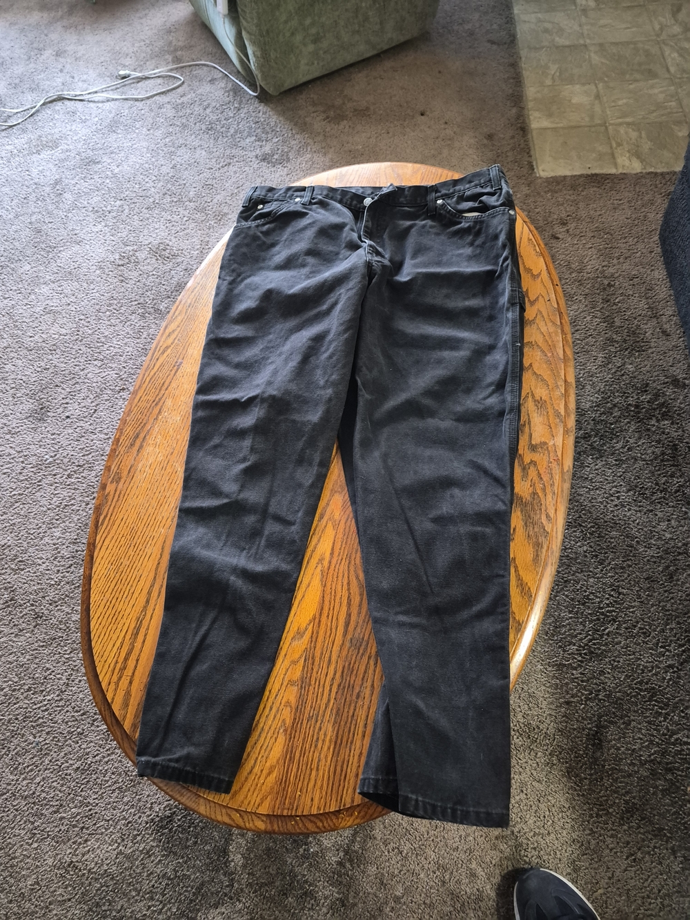Dickies Black Carpenter Jeans 40x30